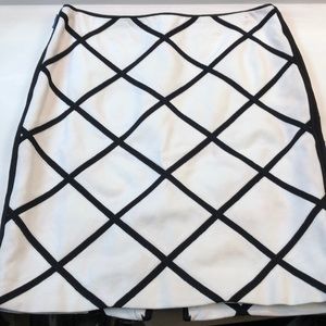 White House Black Market Criss Cross Skirt